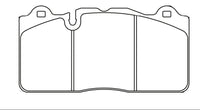 Thumbnail for Pagid 8091 Brake Pad Technical drawing of a brake pad with dimensions labeled