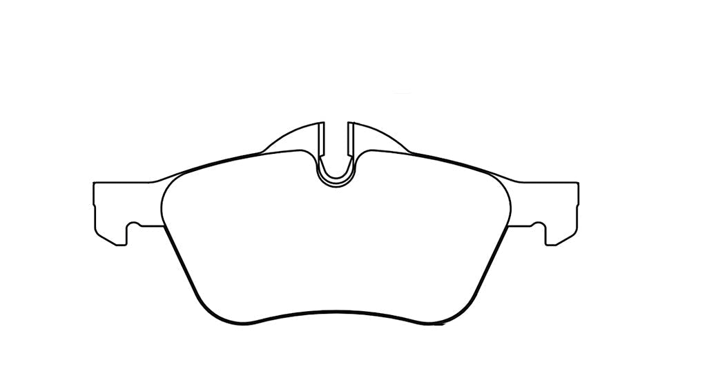 Pagid racing brake pad shape 2959 Shape image