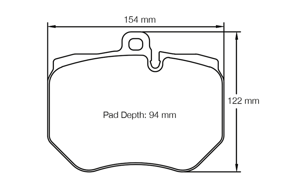 Pagid Racing Brake Pads No.4910 (Front)