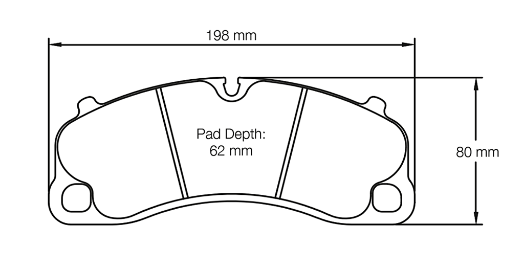 Pagid Racing Brake Pads No. 4924 (Front)