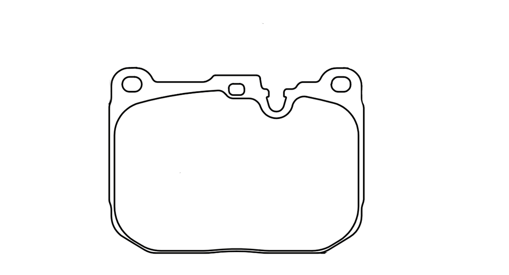 Technical drawing of Pagid 4931 brake pad with dimensions