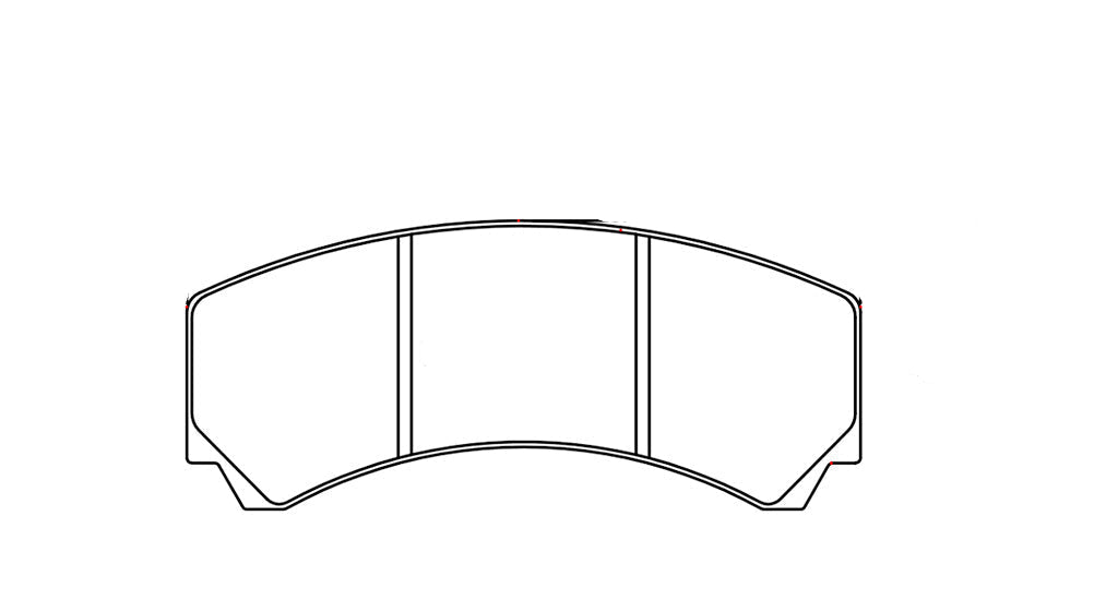 Pagid racing brake pad shape 2126 Image