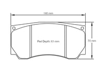 Thumbnail for Pagid Racing Brake Pads No. 3279 | Front