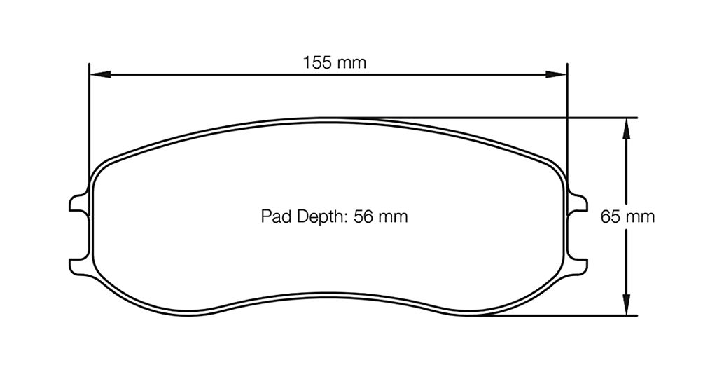 Pagid Racing Brake Pads No. 4920 (Front)