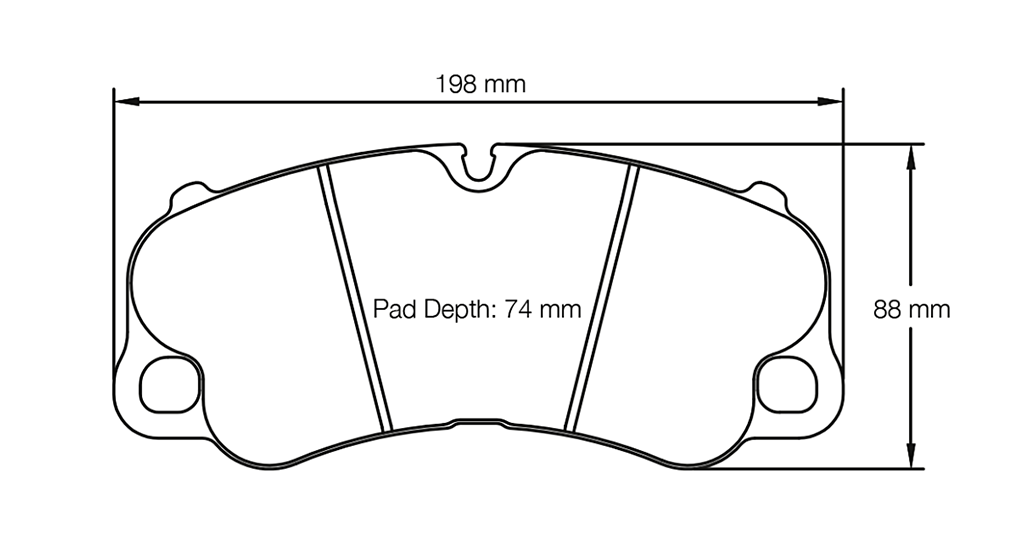 Pagid Racing Brake Pads No. 4927 (Front)