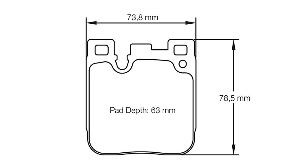 Pagid Racing Brake Pads No. 4933 (Rear)