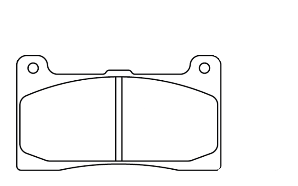 Technical dimension diagram of a Pagid 2581 brake pad showing a 100 mm width, 56 mm height, and 43 mm pad depth.