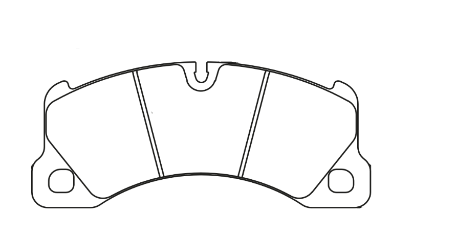Technical dimension diagram of a Pagid 4917 brake pad with measurements labeled 209.5 mm, 94 mm, and pad depth 70 mm on a white background.