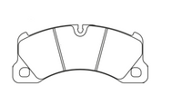 Thumbnail for Technical dimension diagram of a Pagid 4917 brake pad with measurements labeled 209.5 mm, 94 mm, and pad depth 70 mm on a white background.