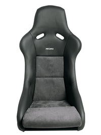 Thumbnail for RECARO-PolePosition-NG-FIA_Front_black-leather-grey-seat-image