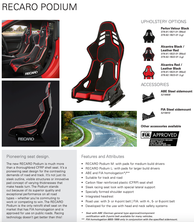 Recaro-Podium-Carbon-Fiber-Race-Seat-Sale-Image