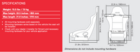 Thumbnail for Recaro-Pole-Position-Classic-ABE-Seat-Dimensions-Image