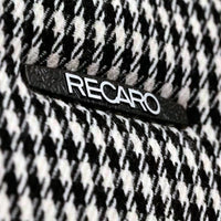 Thumbnail for Recaro_Classic_Pole_Position_Seat_ABE_Seat_Black-Leather_Pepita-Fabric-closeup-logo_Image