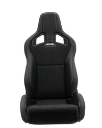 Thumbnail for Recaro black leather Dinamica Sportster Sport Seat Front View