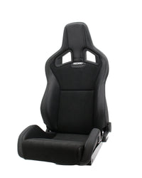 Thumbnail for Recaro black leather Dinamica Sportster Sport Seat Quarter View