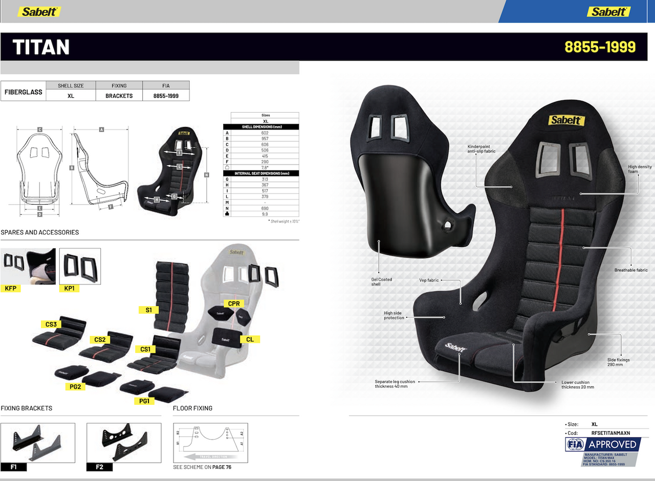 SABELT-TITAN-SEAT-SALE-IMAGE