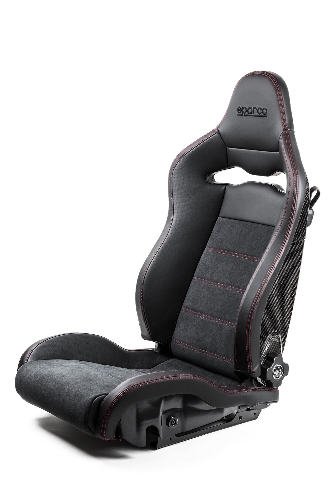 SPARCO-SPX-CARBON-FIBER-PERFORMANCE-SEAT-BLACK/RED-SIDE-PROFILE-IMAGE