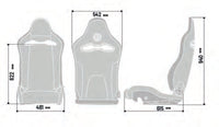 Thumbnail for SPARCO-SPX-CARBON-FIBER-PERFORMANCE-SEAT-DIMENSIONS-IMAGE