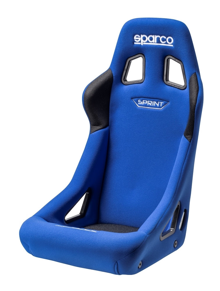 SPARCO SPRINT RACE SEAT IMAGE BLUE FRONT