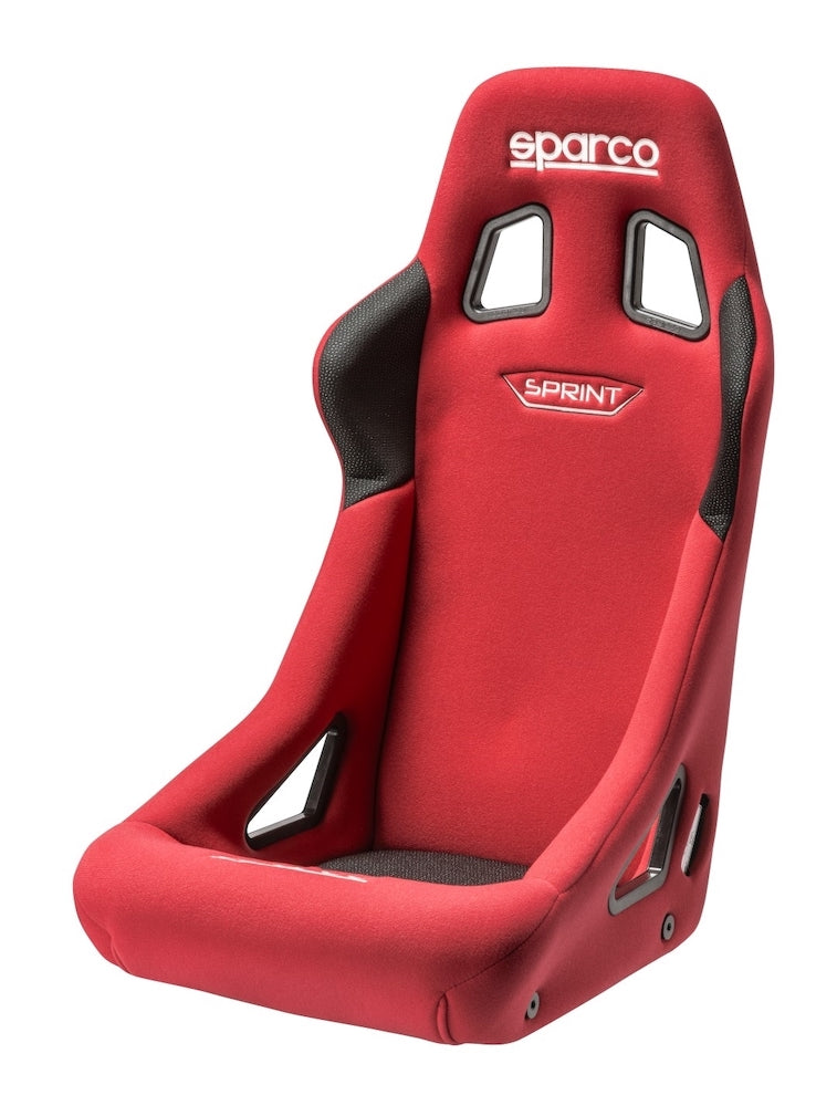 SPARCO SPRINT RACE SEAT IMAGE RED FRONT