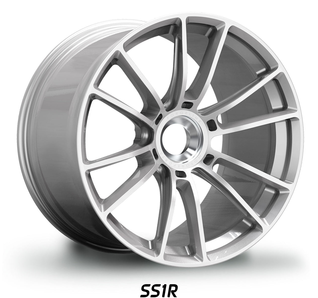 Hyper Silver Forgeline SS1R wheel for Porsche 992 GT3 RS the best forged motorsports wheels