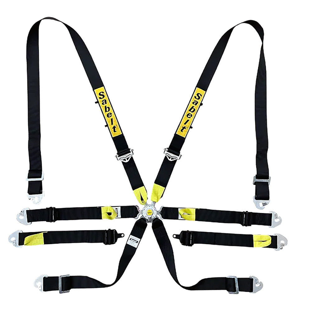 Sabelt Enduro Silver Series 6 Point Racing Harness