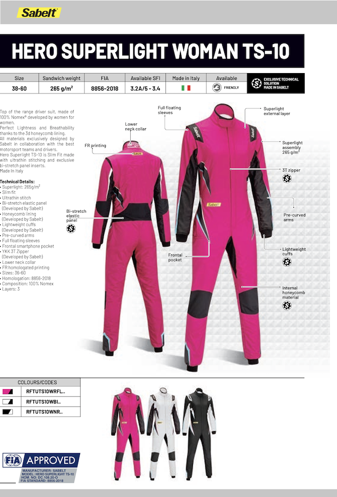 Sabelt_TS-10_Women_s_Race_Suit_Image