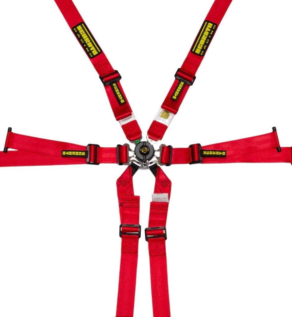 Schroth Flexi 2x2 Porsche GT2-GT3-GT4 6 Point Racing Harness