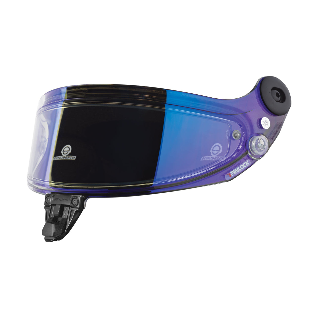 Schuberth Evo SDL high contrast clear blue visor for SP1 Carbon Evo and SK1 Carbon Evo helmets image
