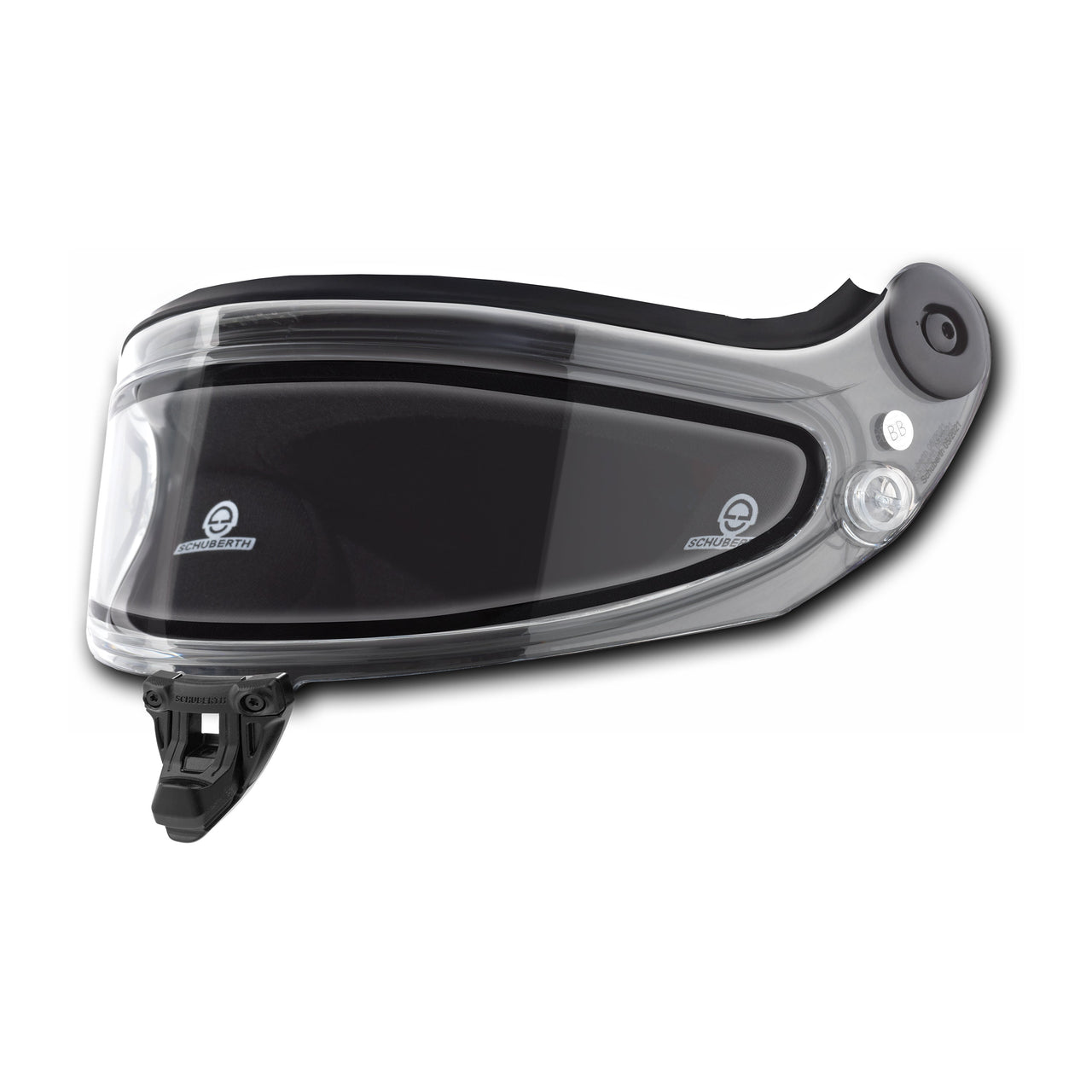 Schuberth Evo SDL high contrast clear rain visor for SP1 Carbon Evo and SK1 Carbon Evo helmets image