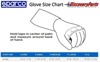 Thumbnail for Sparco Arrow Nomex Gloves Size Chart