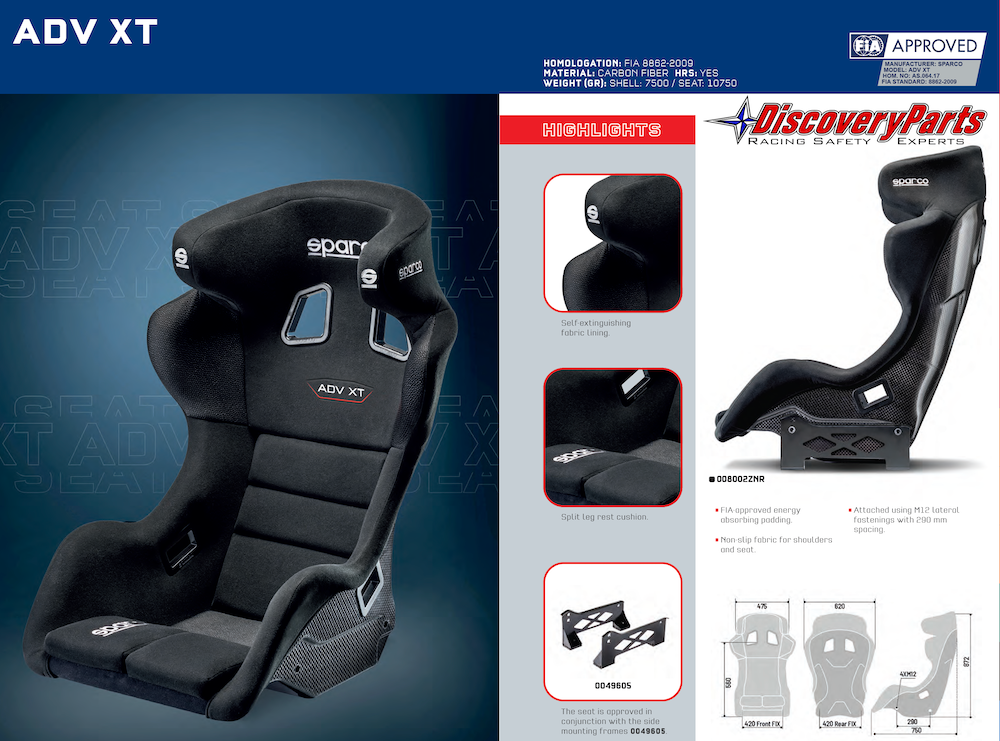 Sparco-ADV-XT-Carbon-Fiber-Seat-Sale-Image