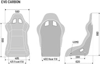 Thumbnail for Sparco-Evo-L-XL-Carbon-Fiber-Race-Seat-Dimensions-Image