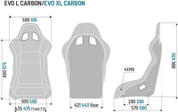 Thumbnail for Sparco-Evo-L-XL-Carbon-Fiber-Race-Seat-L-XL-Dimensions-Image