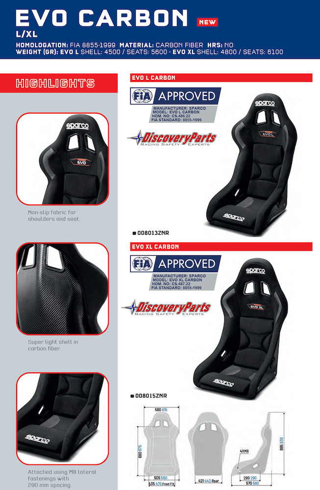 Sparco-Evo-L-XL-Carbon-Fiber-Race-Seat-sale-Image