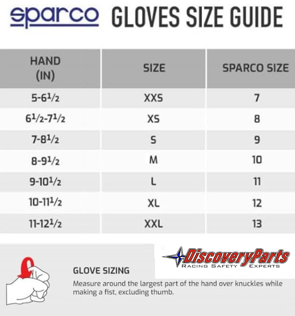 Sparco Gulf Racing Nomex Glove