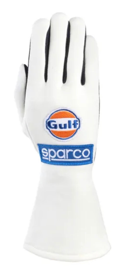 Sparco-Gulf-Race-Gloves-White-Image