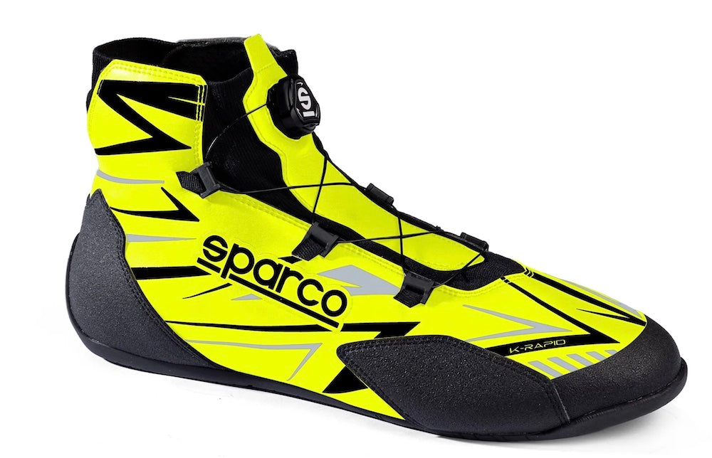 Sparco-Rapid-K-kart-Race-Shoe-sale-discount-best-deal-low-price-deal-Yellow_Black-Image