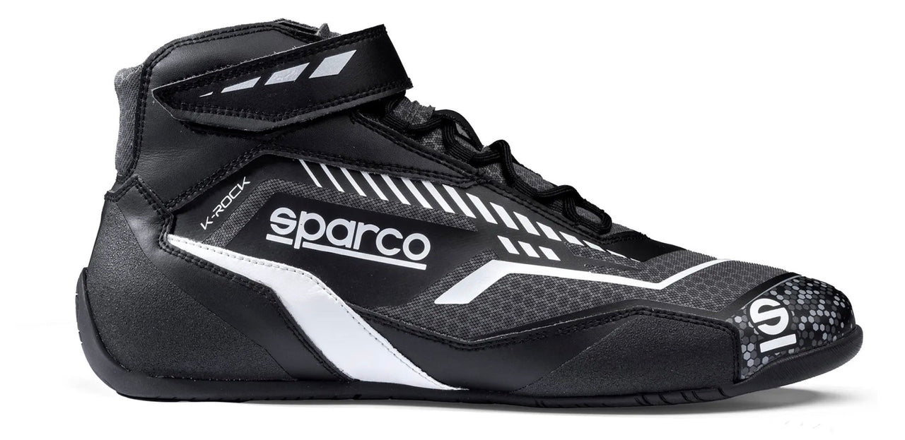 Sparco-Rock-K-kart-Race-Shoe-sale-discount-best-deal-low-price-deal-Black_Grey-Image