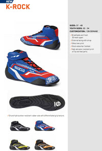 Thumbnail for Sparco-Rock-K-kart-Race-Shoe-sale-discount-best-deal-low-price-deal-Sale-Image