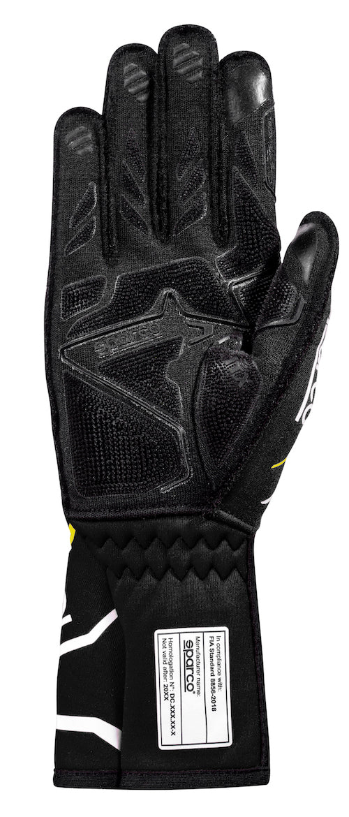 Sparco-Tide_-Race-Glove-Black_Yellow-Palm-BRG0001B0_Image