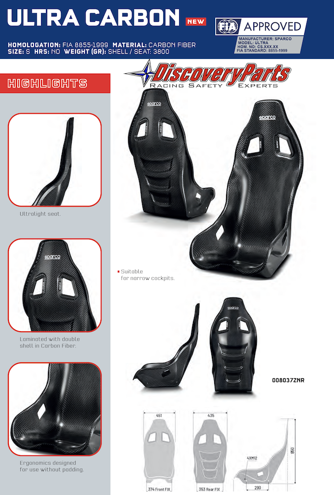 Sparco-Ultra-Carbon-Fiber-Race-Seat-Sale-image