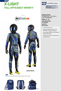 Thumbnail for Sparco-X-light-FE-Infinity-BRS0007B0_Race-Suit-Main-Sale-discount-offer-low-price-cheap-value-compare-image