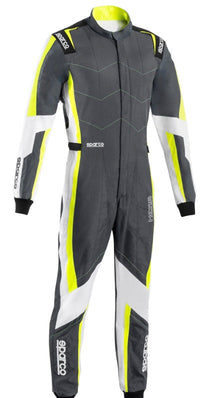 Thumbnail for Sparco-kerb-advanced-kart-race-suit-Grey-Yellow-discount-offer-deal-best-price-sale-image