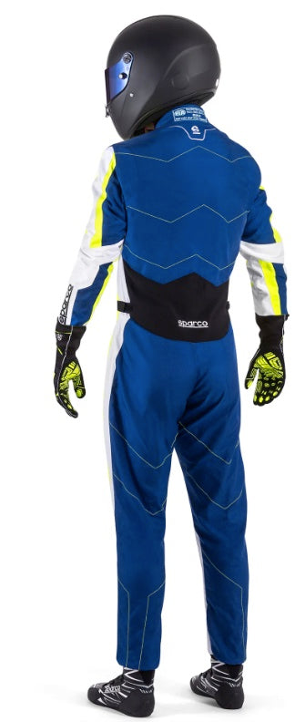 Sparco-kerb-advanced-kart-race-suit-blue-yellow-action2-discount-offer-deal-best-price-sale-image