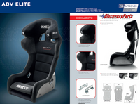 Thumbnail for Sparco ADV Elite Carbon Racing Seat
