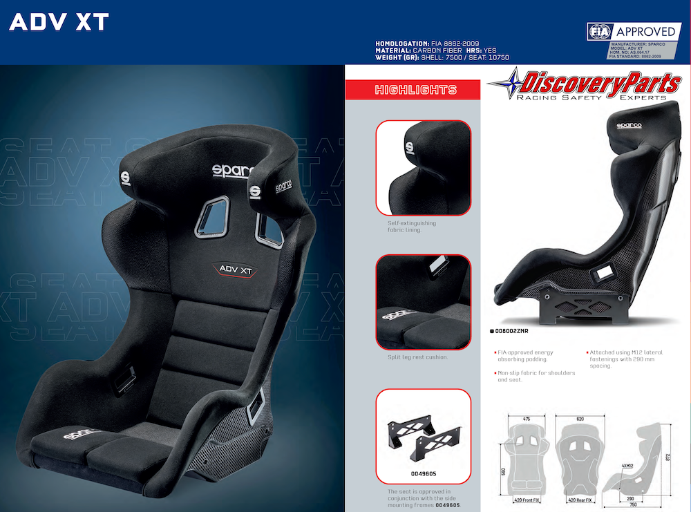 Ultra seats, Sparco Official