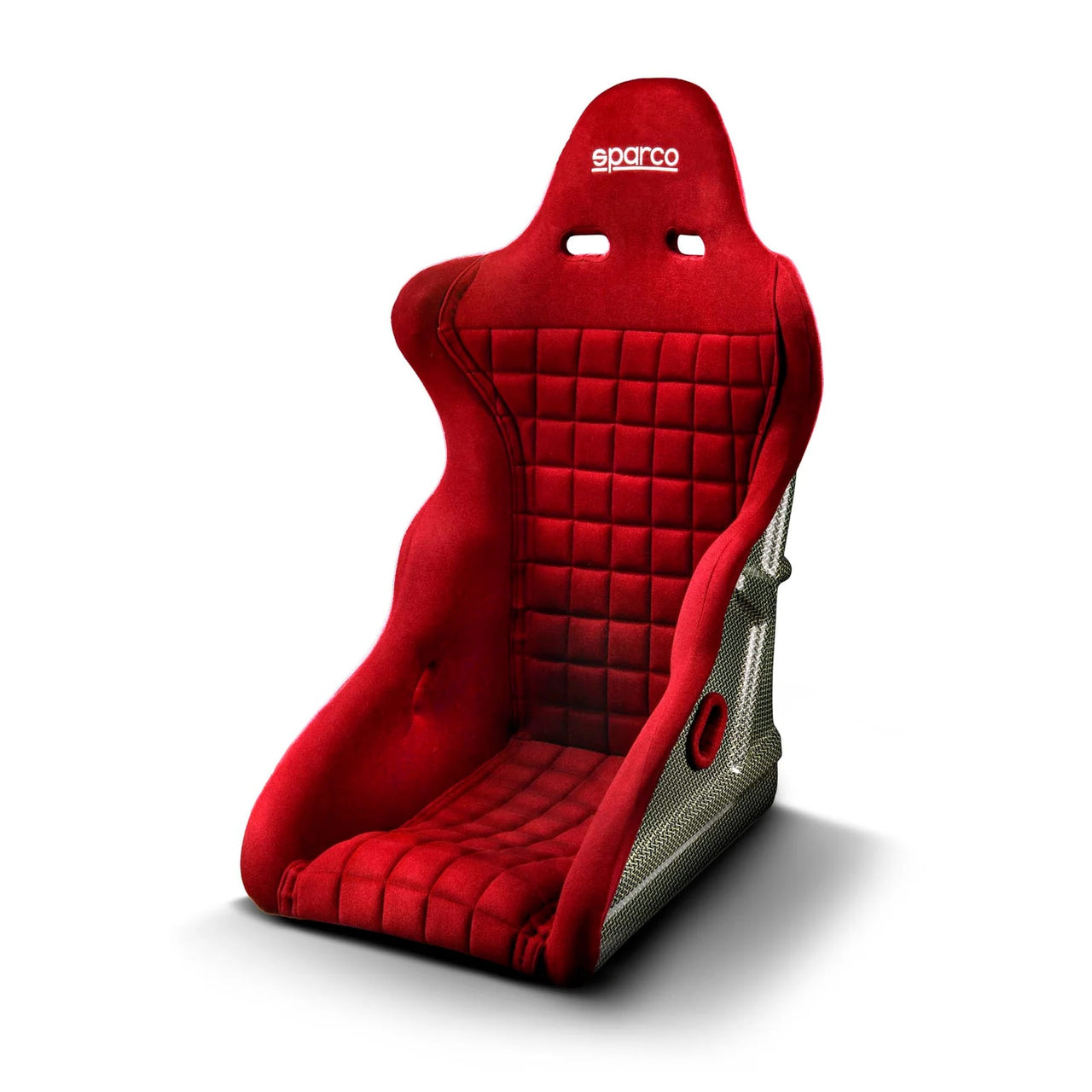 Sparco Legend Kevlar Rally Seat from 1980's Red Front View