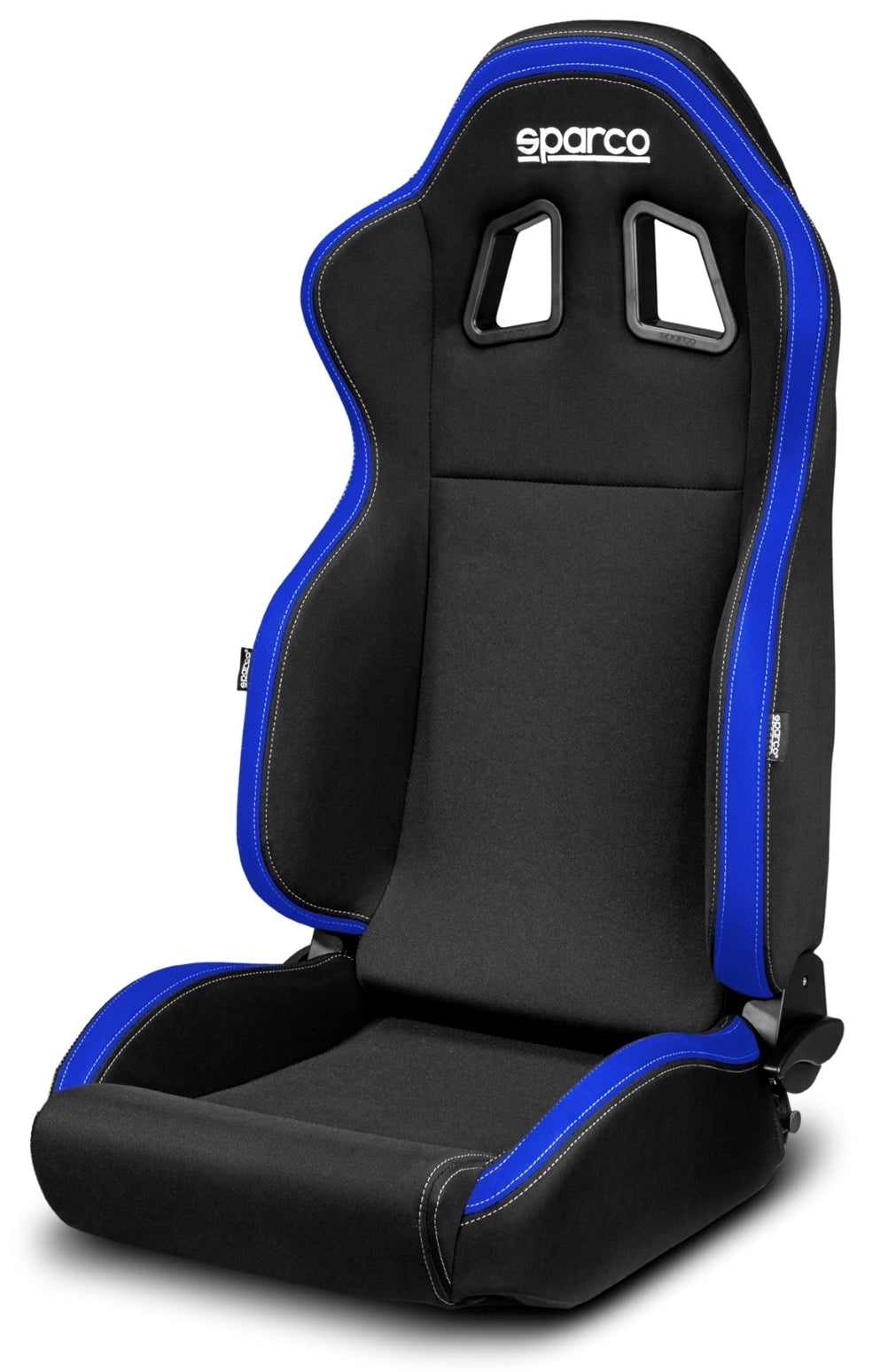 Sparco R100 Seat Black  / blue Front Image