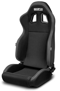 Thumbnail for Sparco R100 Seat Black / Gray Front Image